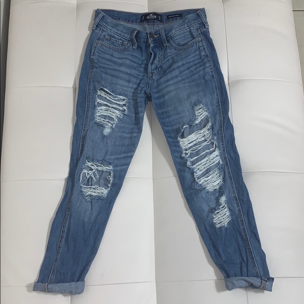 Vintage Low-Rise Hollister Boyfriend Jeans